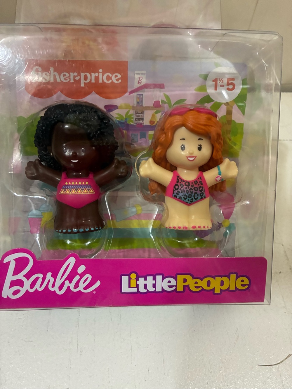 Fisher-Price Bundle Barbie Little People Two-Pack Dolls